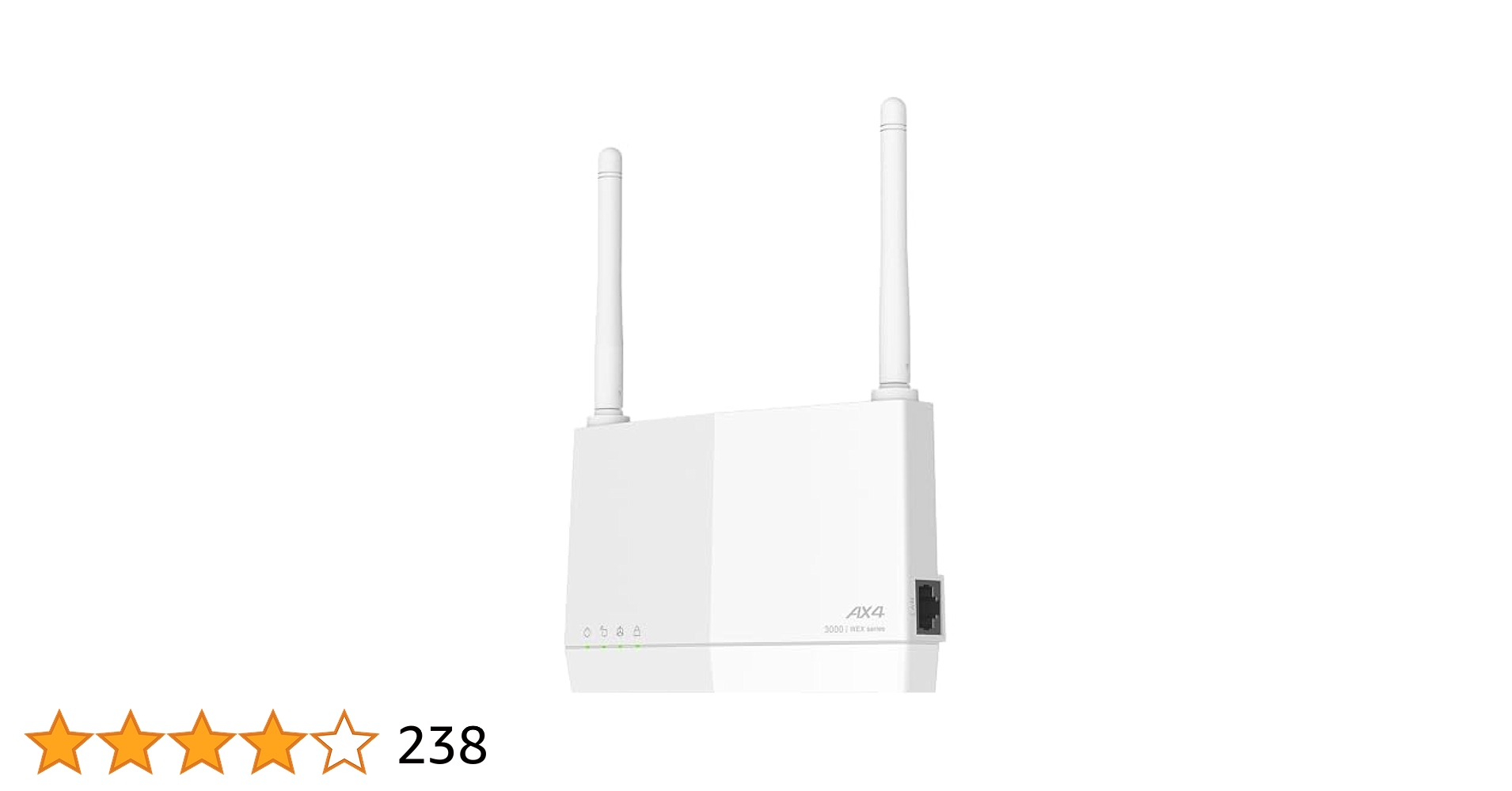 Wi-Fi中継機 WEX-3000AX4EA/N ホワイト バッファロー WEX-3000AX4EAを徹底レビュー！実際に使ってわかっ